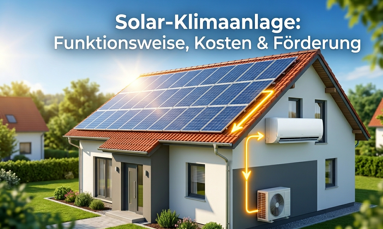 Solar-Klimaanlage: Funktionsweise, Kosten und Förderung in Deutschland