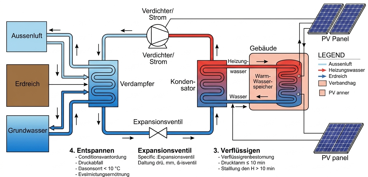Wärmepumpe Funktionsweise: Wie arbeitet eine Wärmepumpe wirklich - 1